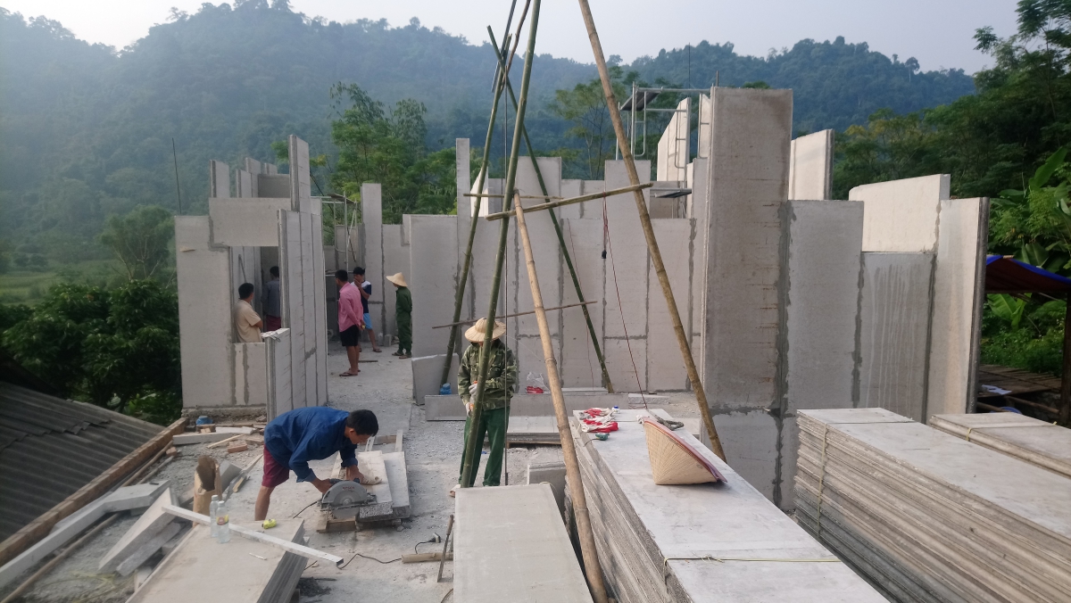 Nhà cấp 4 tổng 100m2 sàn, chợ mới, Bắc Kan 